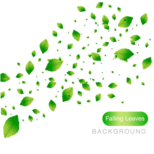 Print Falling Leaves background