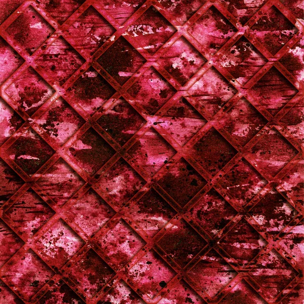 Texture Rouge Journée Mondiale Don Sang Concept Grille Fond Grunge — Photo