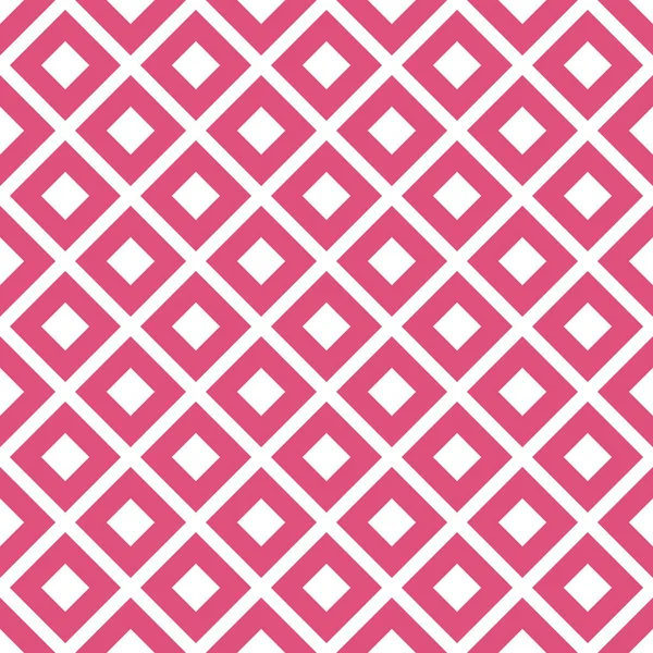 Patrón sin costura geométrica rombo rosa — Vector de stock