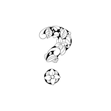 Download Question Mark Coloring Book Free Vector Eps Cdr Ai Svg Vector Illustration Graphic Art