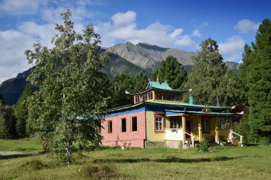 Rusya, Tunka vadisi, Buryatia Cumhuriyeti, Sayan Dağları, Arşan , datsan