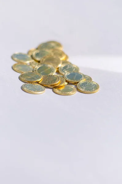 동전을 잔뜩 — 스톡 사진