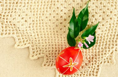 Boyalı Paskalya yumurtası