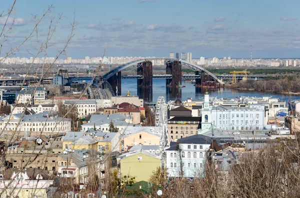 River view. Bridge — Stock Photo, Image