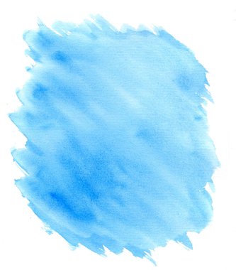 Sulu Boya açık mavi renkli 