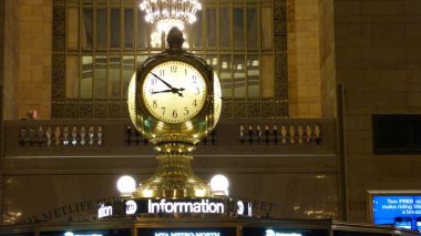 Grand Central Terminali saatler, New York