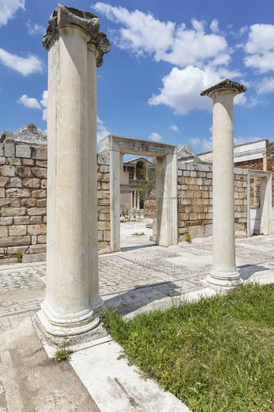 Tempio Artemide Sardi Salihli Manisa Turchia — Foto Stock