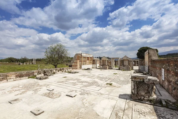 Temple Artemis Sardis Salihli Manisa Turkey — Stock Photo, Image