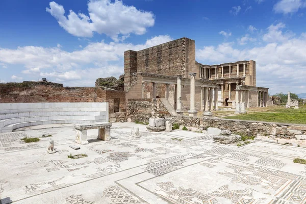 Temple Artemis Sardis Salihli Manisa Turkey — Stock Photo, Image