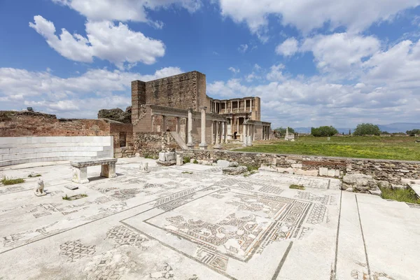 Templo Ártemis Sardis Salihli Manisa Turquia — Fotografia de Stock