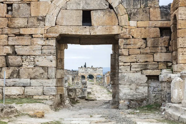 Hierapolis Ancient City Pamukkale Turkey — Stock Photo, Image