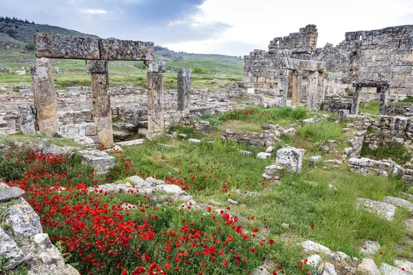 Hierapolis Città Antica Pamukkale Turchia — Foto Stock