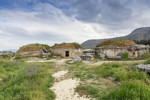 Hierapolis Oude Stad Pamukkale Turkije — Stockfoto