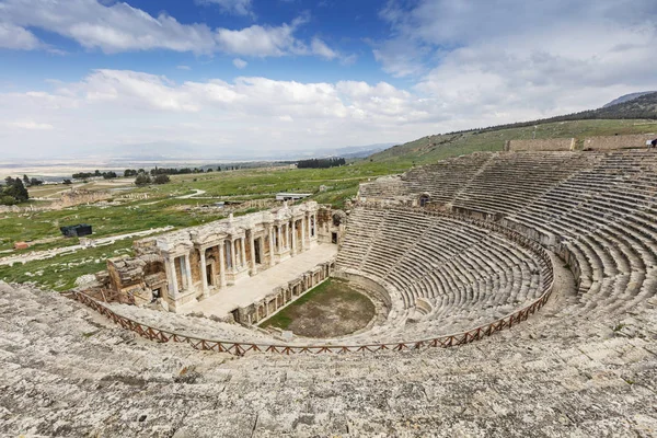 Hierápolis Cidade Antiga Pamukkale Turquia — Fotografia de Stock