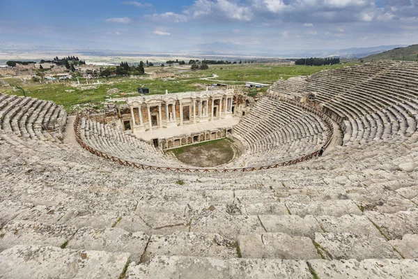 Hierapolis Starobylé Město Pamukkale Turecko — Stock fotografie