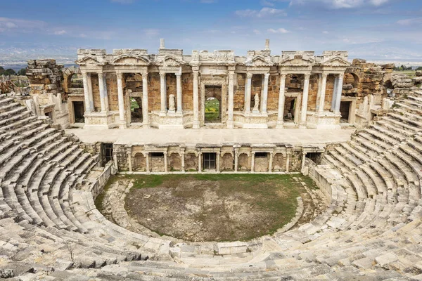 Hierápolis Cidade Antiga Pamukkale Turquia — Fotografia de Stock