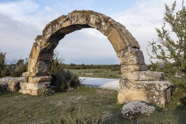 Blaundos antik şehir sulumenli, Usak, Türkiye 