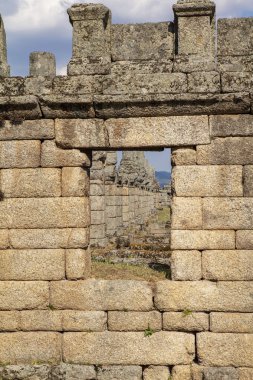 Alinda antik kentinin manzarası. Aydın