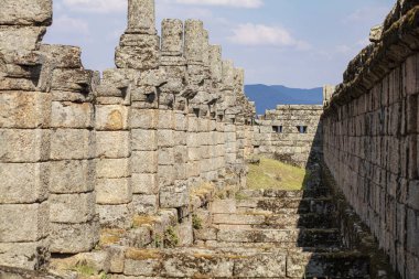 Alinda antik kentinin manzarası. Aydın