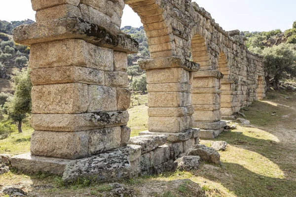 Θέα Από Την Αρχαία Πόλη Της Αλίντα Aydin — Φωτογραφία Αρχείου