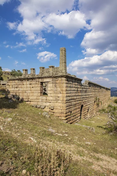 Vistas Desde Antigua Ciudad Alinda Aydin — Foto de Stock