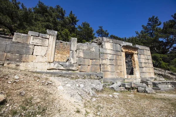 Ancient Lycian City Arykanda Overview Gymnasium Complex Arykanda Ancient City — Stock Photo, Image
