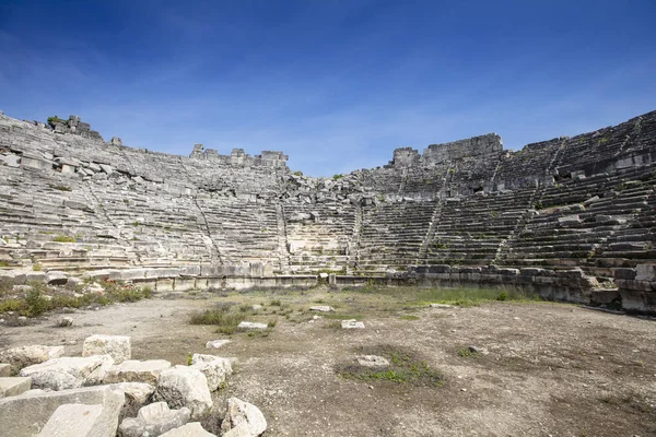 Tlos Uma Antiga Cidadela Montanha Lícia Ruínas Perto Cidade Turística — Fotografia de Stock