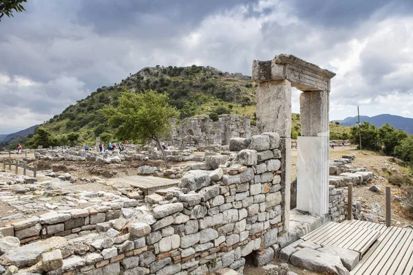 Oude Stad Kaunos Dalyan Valley Turkije Kaunos Latijn Caunus Een — Stockfoto