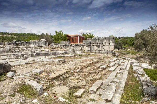 Antica Citta Stratonikeia Stratonikeia Antica Città Situata All Interno Della — Foto Stock