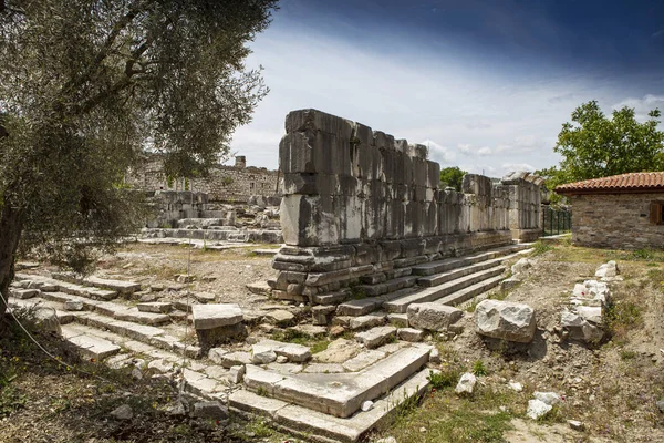 Antica Citta Stratonikeia Stratonikeia Antica Città Situata All Interno Della — Foto Stock