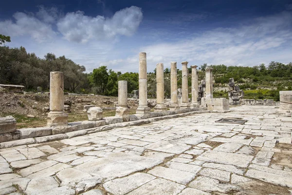 Antica Citta Stratonikeia Stratonikeia Antica Città Situata All Interno Della — Foto Stock