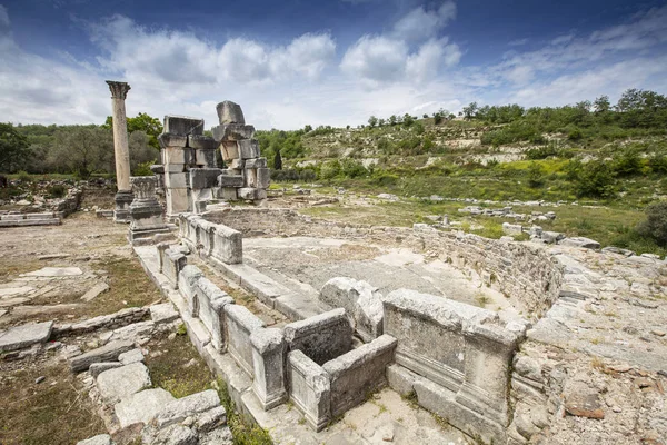 Antica Citta Stratonikeia Stratonikeia Antica Città Situata All Interno Della — Foto Stock