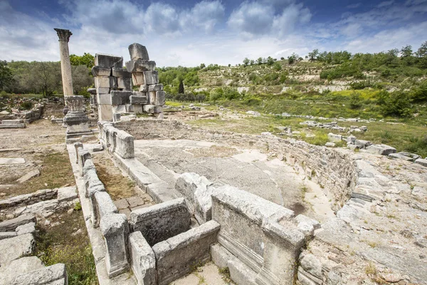 Ancienne Ville Stratonikeia Stratonikeia Est Une Ancienne Ville Située Intérieur — Photo