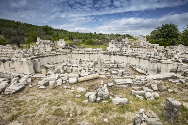 Antica Citta Stratonikeia Stratonikeia Antica Città Situata All Interno Della — Foto Stock