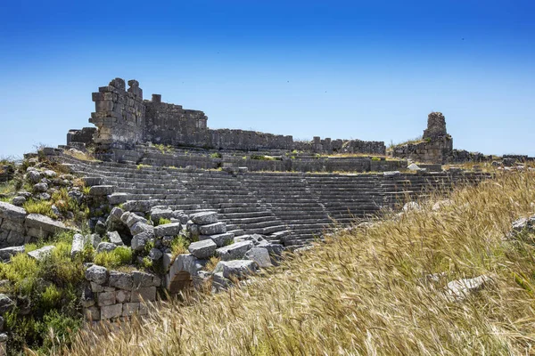 Cidade Antiga Xanthos Monumento Sepultura Ruínas Cidade Antiga Xanthos Letoon — Fotografia de Stock