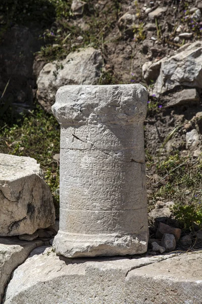 Xanthos Antike Stadt Grabdenkmal Und Die Ruinen Der Antiken Stadt — Stockfoto