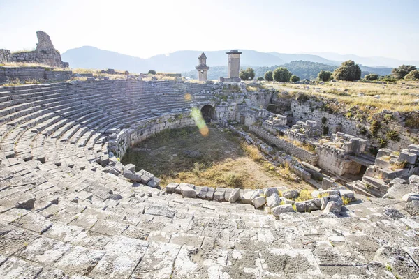 Xanthos Ancient City Grafmonument Ruïnes Van Oude Stad Xanthos Letoon — Stockfoto