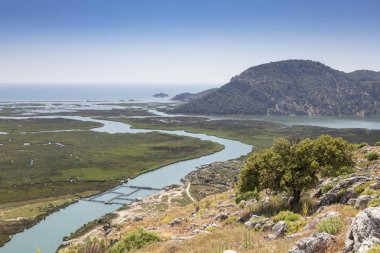 Yukarıdan Dalyan Panorama, Türkiye