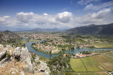 Yukarıdan Dalyan Panorama, Türkiye