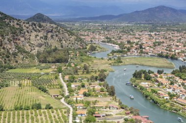 Yukarıdan Dalyan Panorama, Türkiye