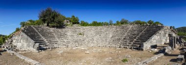 Pinara Antik Likya SütunU Türbesi, Fethiye, Türkiye