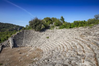 Pinara Antik Likya SütunU Türbesi, Fethiye, Türkiye