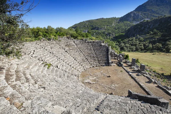 Pinara Antik Likya SütunU Türbesi, Fethiye, Türkiye