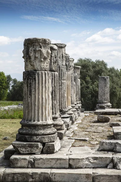 Rovine Dell Antico Santuario Lagina Turchia — Foto Stock