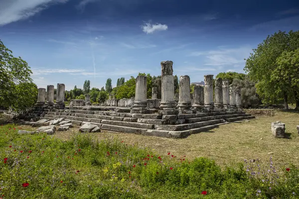 Ruïnes Van Het Oude Heiligdom Lagina Turkije — Stockfoto