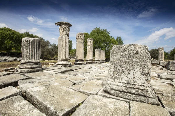 Ερείπια Του Αρχαίου Ιερού Lagina Τουρκία — Φωτογραφία Αρχείου