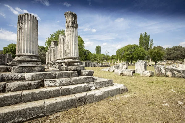 Ερείπια Του Αρχαίου Ιερού Lagina Τουρκία — Φωτογραφία Αρχείου