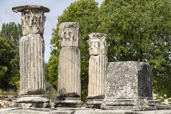 Ερείπια Του Αρχαίου Ιερού Lagina Τουρκία — Φωτογραφία Αρχείου