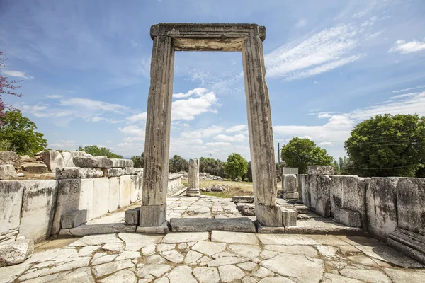 Ερείπια Του Αρχαίου Ιερού Lagina Τουρκία — Φωτογραφία Αρχείου