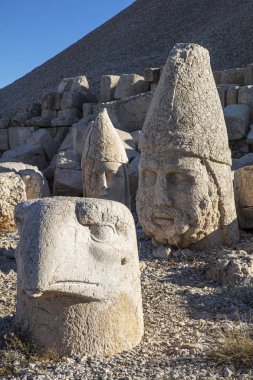 Türkiye'de Nemrut Dağı.